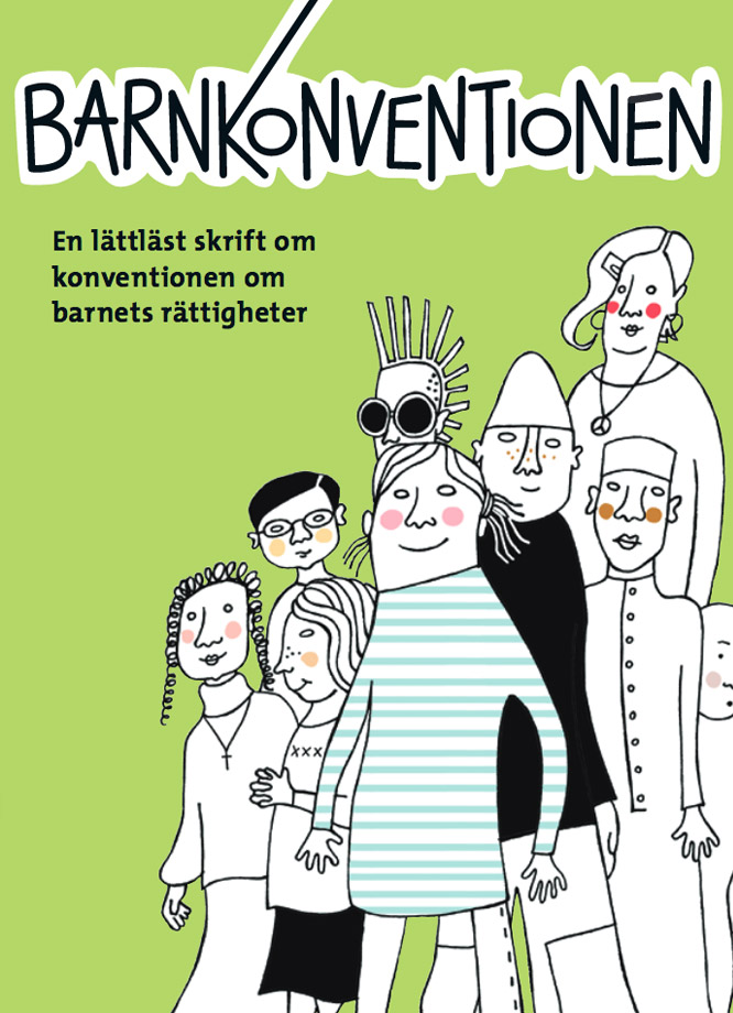 Barnkonventionen - En Lättläst Skrift Om Konventionen Om Barnets ...